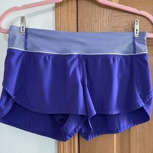 Lululemon Run Speed Short 4 way stretch